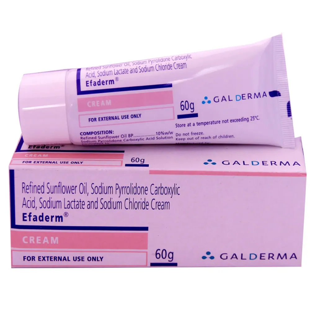 Efaderm Cream is a moisturizing cream used for various skin conditions such as eczema-RX Supply