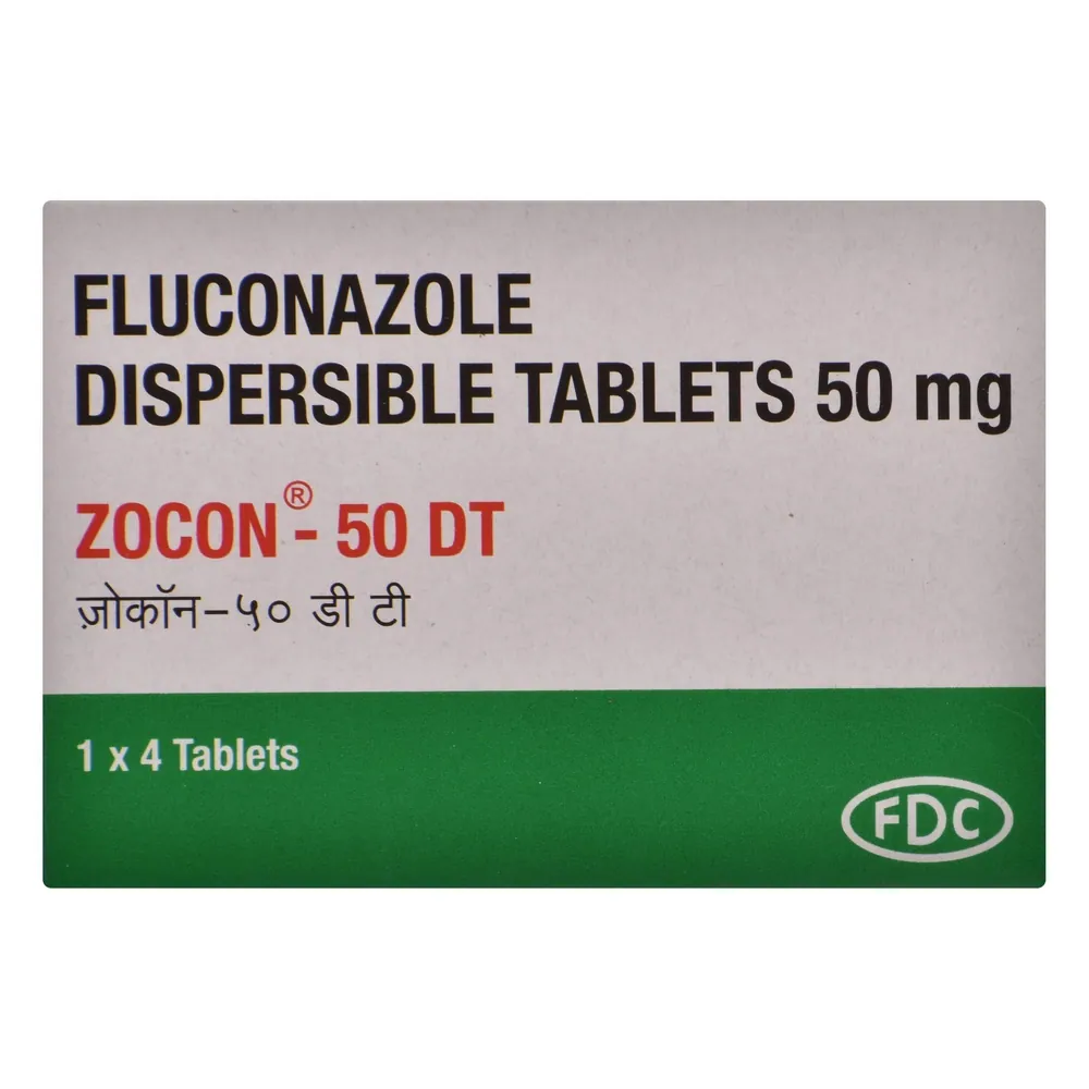 Zocon DT 50mg (Fluconazole) is used to treat fungal infections of the mouth, throat-RX Supply