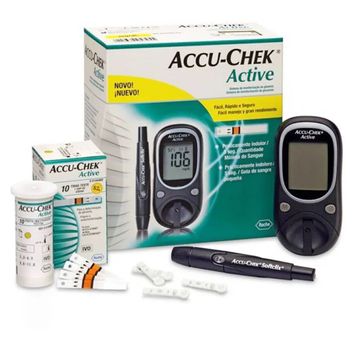 ACCU-CHEK Active Glucometer is the perfect tool for taking control of your diabetes.
