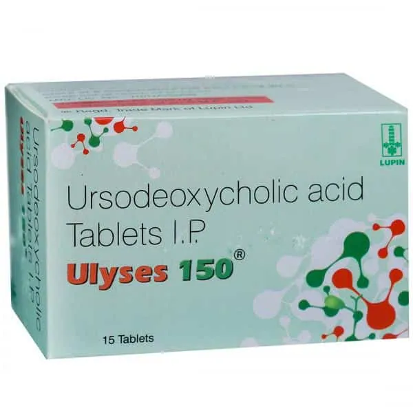 Ulyses 150mg Tablet (Ursodeoxycholic Acid 150) is a medicine used to dissolve certain gallstones-RX Supply