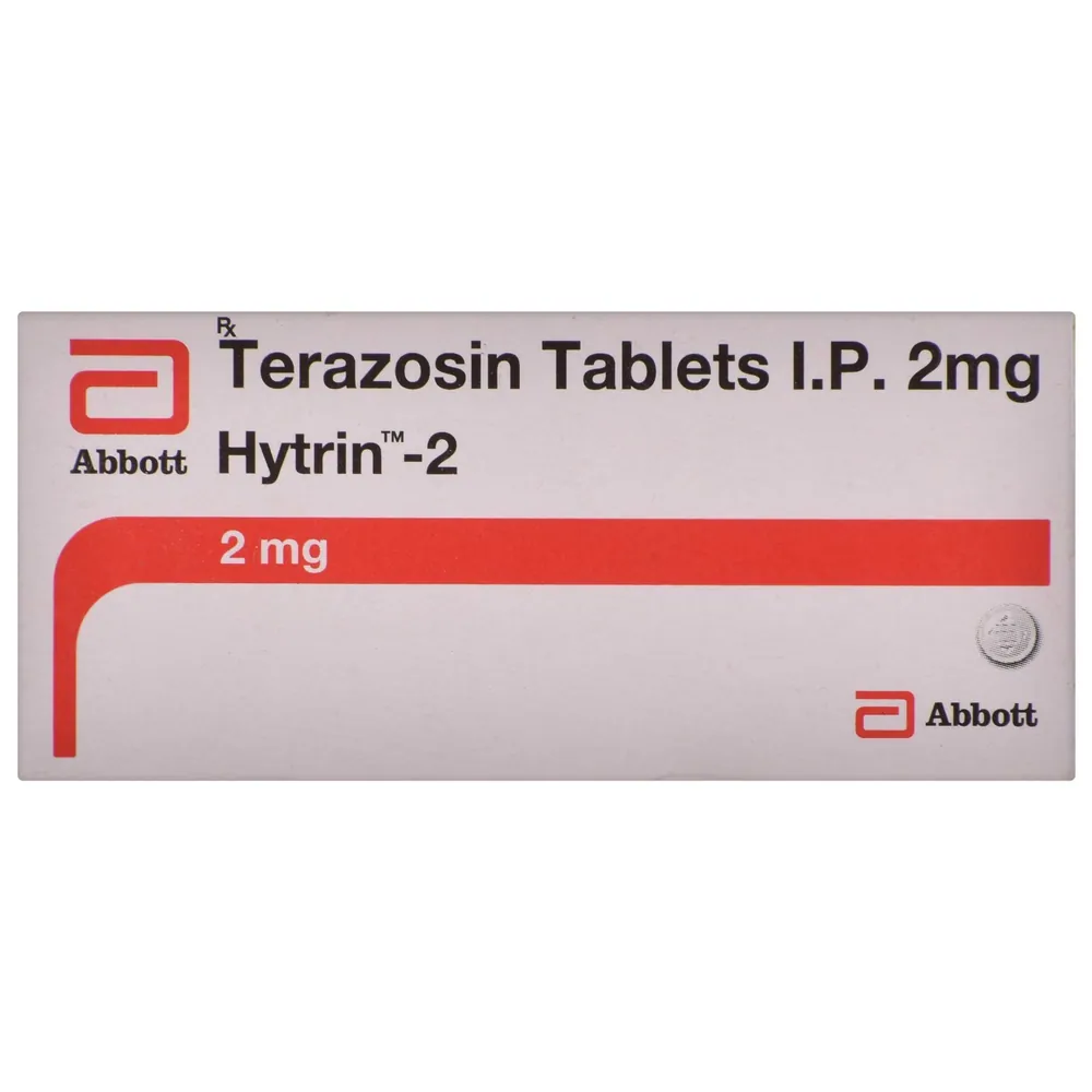 Hytrin 2mg Tablet (Terazosin 2mg) is used to treat high blood pressure by relaxing blood vessels-RX Supply