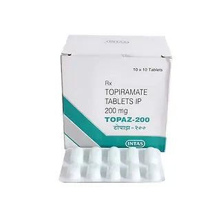 Topaz 200 Tablet is a medicine used to treat epilepsy (seizures) and to prevent migraines/RX Supply