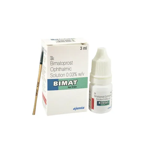 Bimat Eye Drop (With Brush) is a medicine used to reduce pressure in the eyes in adults-RX Supply