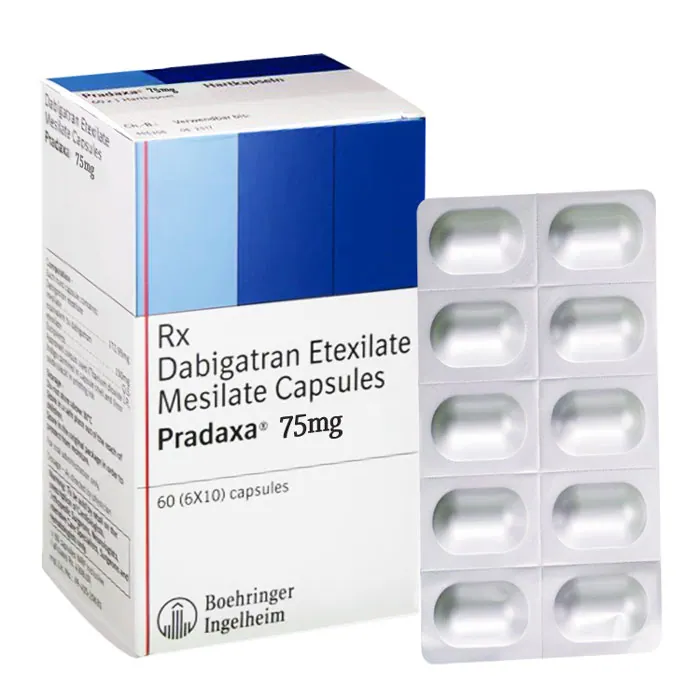 PRADAXA (Dabigatran Etexilate) is a prescription medicine used to reduce the risk of stroke and blood clots