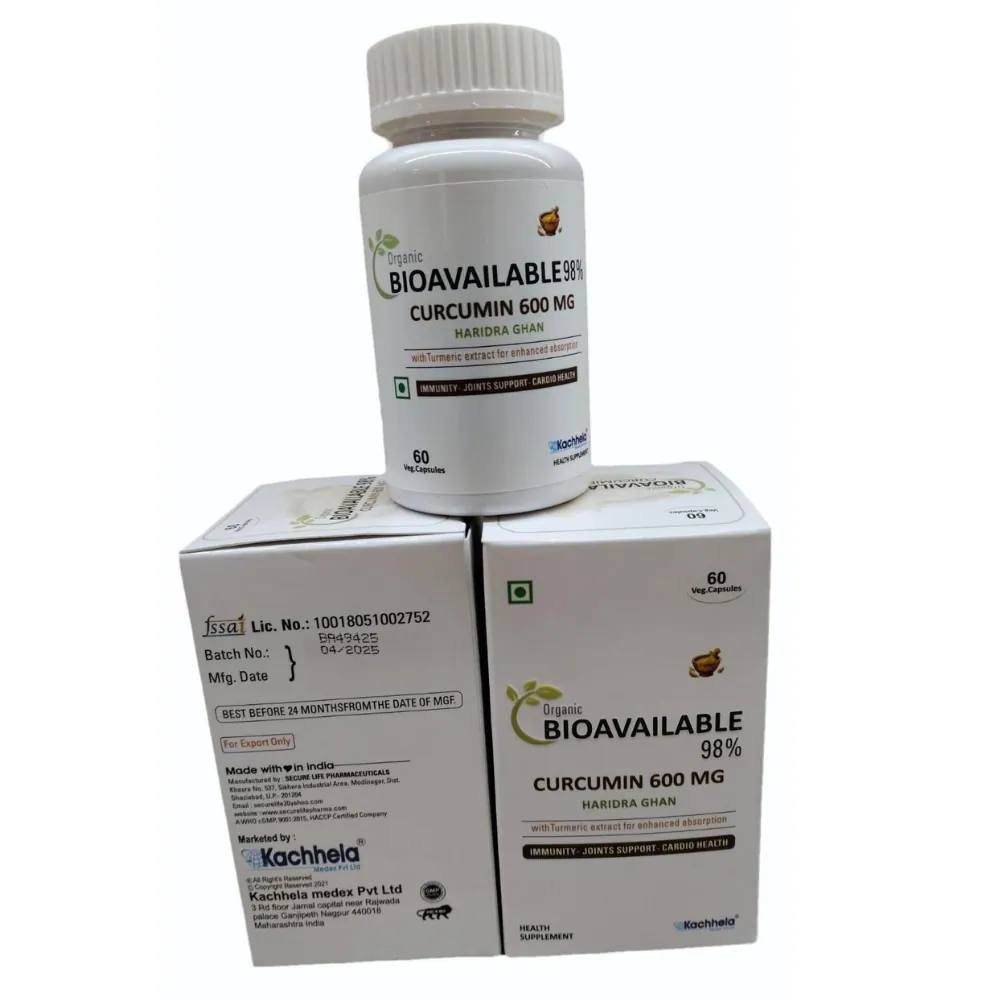 Curcumin 600 mg (BIOAAILABLE) Unleash the power of curcumin with Inlifes Bioavailable | RX Supply