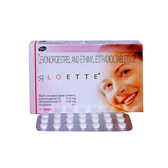 Loette Tablet is a medicine used for contraception (to prevent pregnancy) and in the treatment of irregular periods.