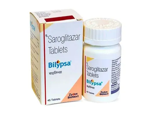 Bilypsa (Saroglitazar)Tablet is a medicine used in the treatment of Noncirrhotic Non-Alcoholic-RX Supply