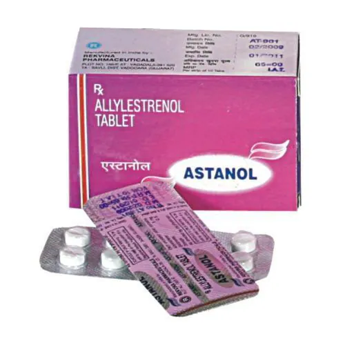 ASTANOL (ALLYLESTRENOL) is an FDA-approved oral medication used to treat threatened miscarriage in pregnant women.