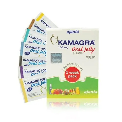 KAMAGRA ORAL JELLY (SILDENAFIL CITRATE) is also known as Sildenafil Citrate and is widely used to treat Hypoactive | RX Supply