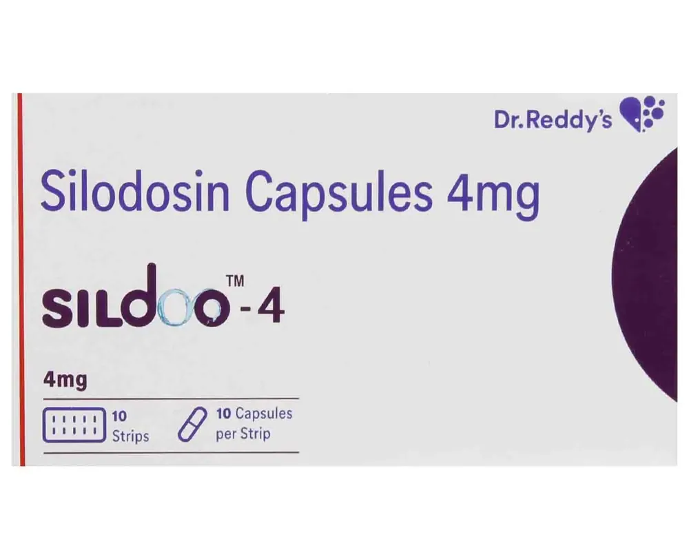 Sildoo 4mg Capsule (Silodosin 4 mg) is an alpha-adrenergic antagonist that is used-RX Supply