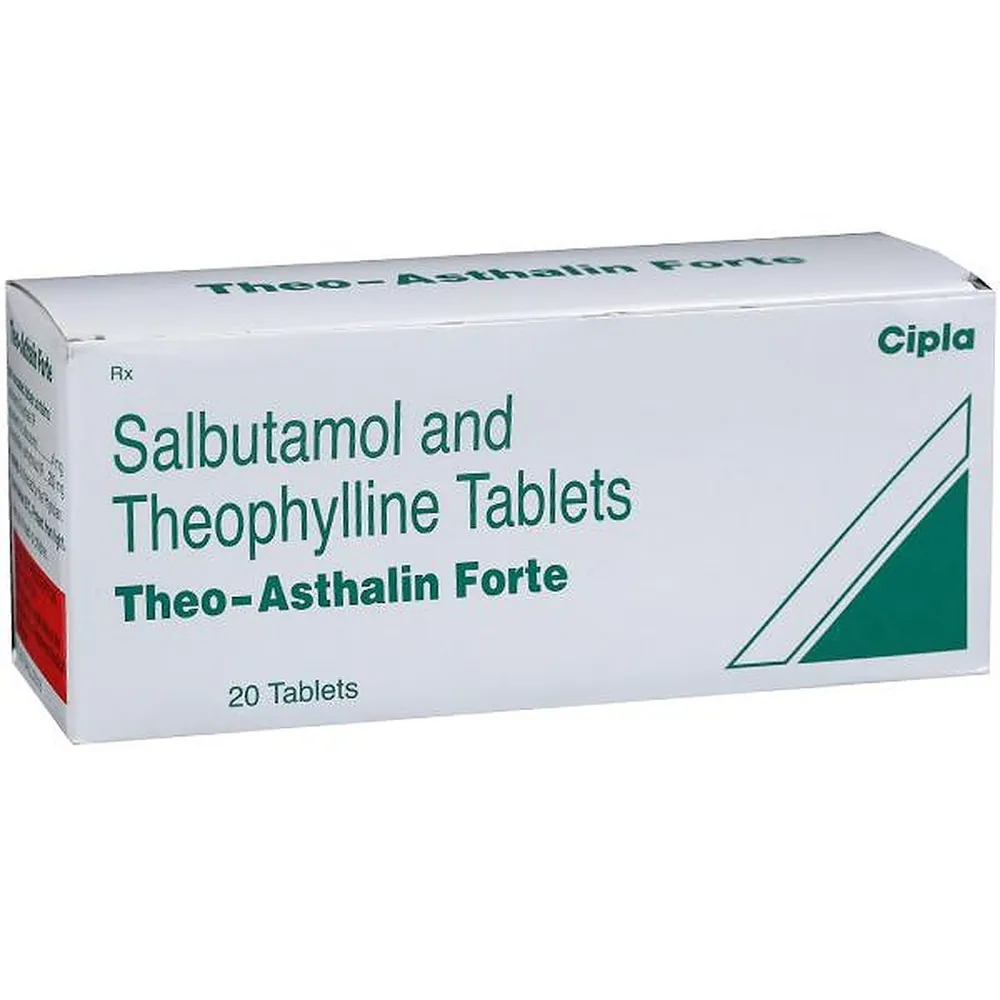 Theo Asthalin Forte (Salbutamol / Theophylline) is a combination medicine used | RX Supply
