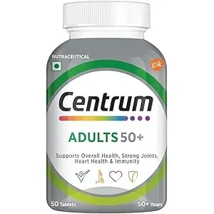 Centrum Adult 50+ | Supports Overall Health | World’s No.1 Multivitamin Getting older doesn’t mean you have to slow down