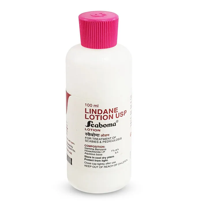 SCABOMA LOTION 100 ML (LINDANE/GAMMA BENZENE HEXACHLORIDE) is a powerful skin product