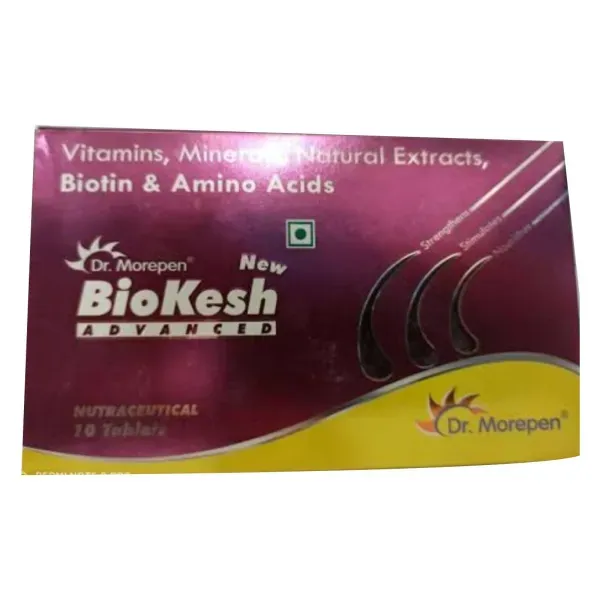 Dr. Morepen Biokesh Advanced Tablet is an effective medicine that can help strengthen your hair