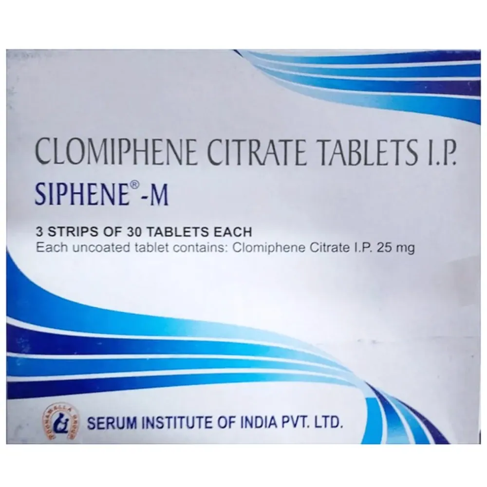 Siphene M 25 mg (Clomiphene) is a medicine used to treat male and female infertility | RX Supply