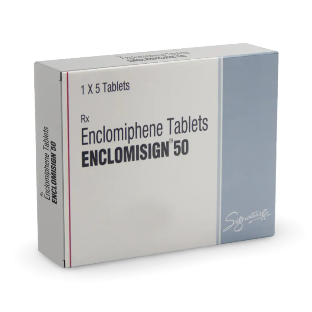 Enclomisign 50 mg (Enclomiphene) is a medicine used to treat female infertility | RX Supply