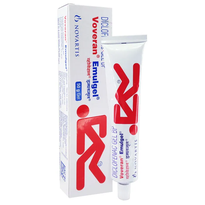 VOVERAN EMULGEL is a topical relief cream for muscle and joint pain, containing 30g of diclofenac