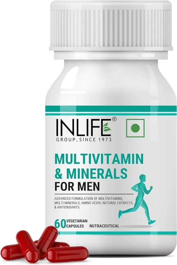 Inlife Multivitamins & Minerals Capsule for Men is specially designed for men.