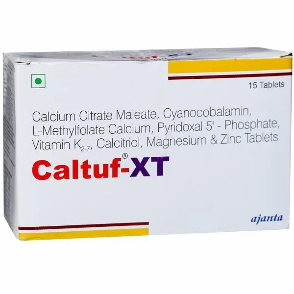 Caltuf-XT Tablet is a nutritional supplement that supports bone health and helps manage calcium deficiency.