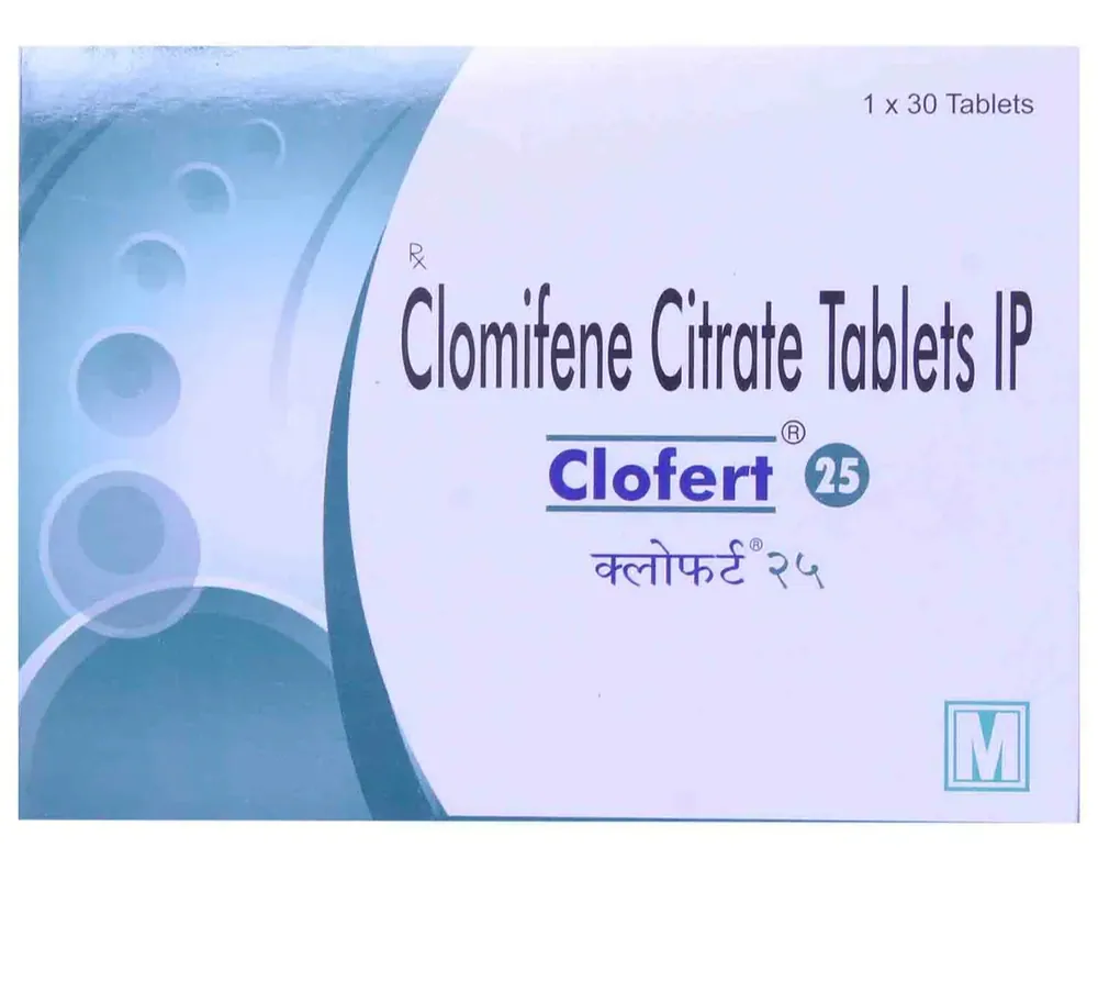 Clofert 25 mg (Clomiphene) is a medicine used to treat male and female infertility. | RX Supply