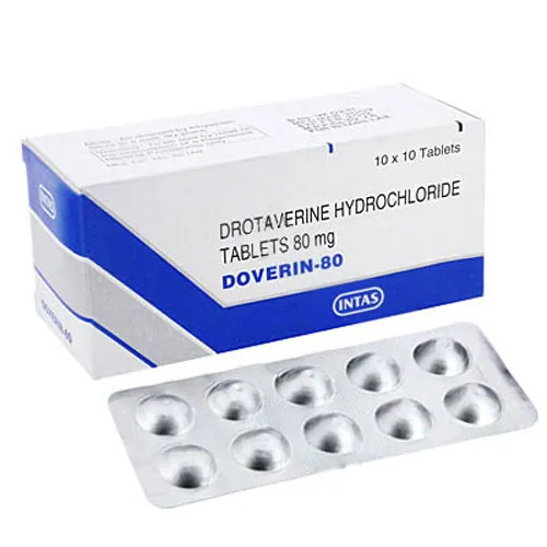 Doverin (Drotaverine) is an effective muscle relaxant that relieves spasms and cramps in the muscles