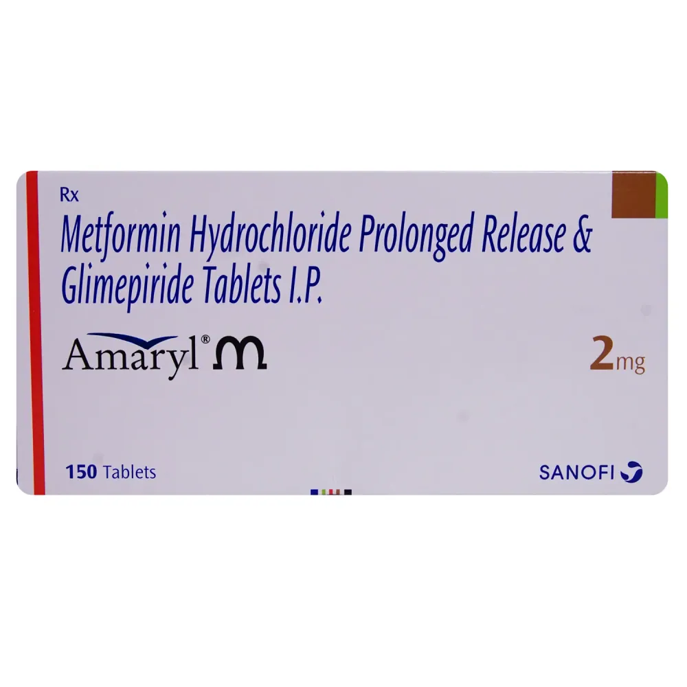 Amaryl M 2mg (Metformin /Glimepiride) belongs to a category of medicines known as anti | RX Supply