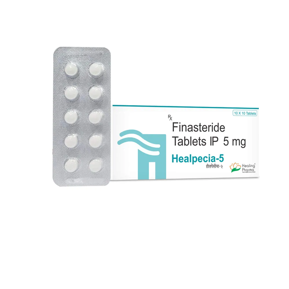 Healpecia 5 mg (Finasteride) is used in the treatment of benign prostatic hyperplasia | RX Supply