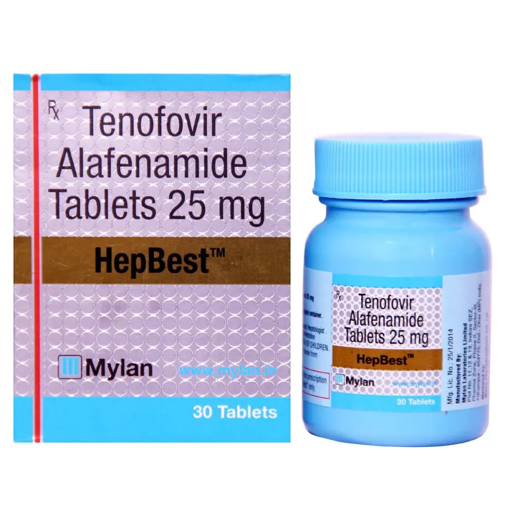 HepBest (Tenofovir Alafenamide) is used in the treatment of chronic hepatitis B virus (HBV) infection-RX Supply