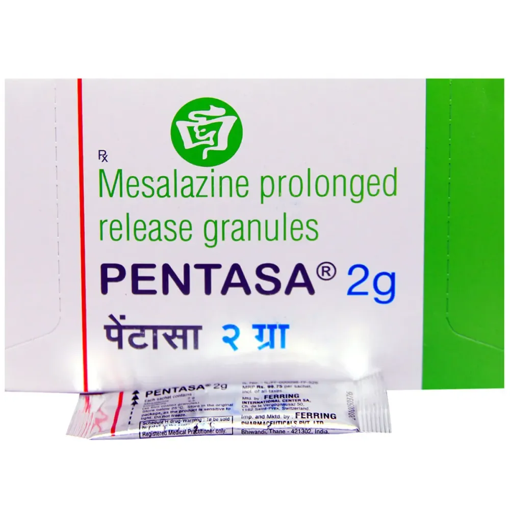 Pentasa Granules (Mesalamine) Prolonged Release Granules is an anti-inflammatory-RX Supply