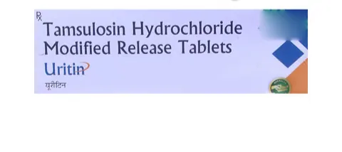 Uritin 0.4 Tablet (Tamsulosin 0.4mg) is an alpha-adrenergic antagonist that is used in the treatment -RX Supply