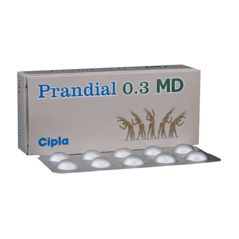 Prandial 0.3 MD (Voglibose) is a medicine used to treat type 2 diabetes mellitus | RX Supply