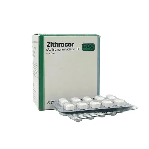 Zithrocor 500 mg (Azithromycin)