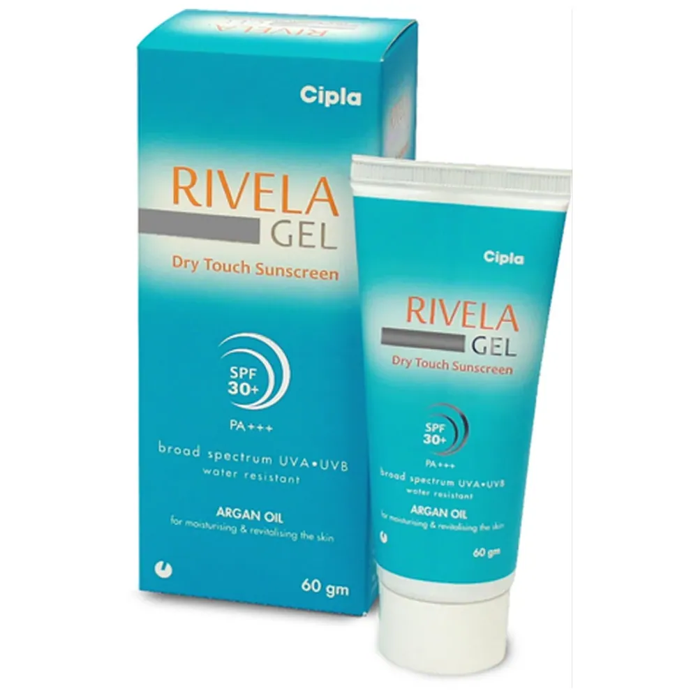 Rivela Gel (Vitamin E) is an advanced sunscreen that provides broad-spectrum sun-RX Supply