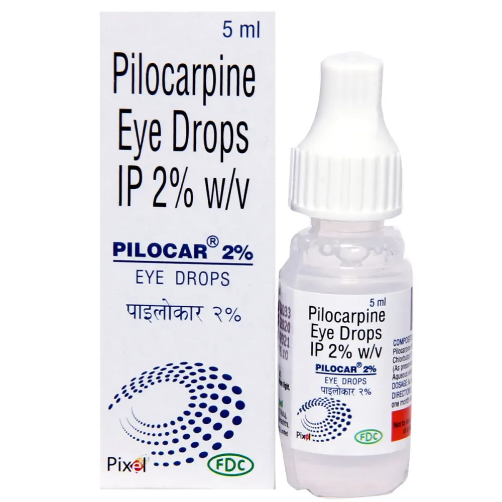 Pilocar Eye Drop (Pilocarpine) belongs to a group of medicine called miotics.-RX Supply