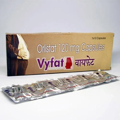 Vyfat 120mg Capsule is a medicine used in the treatment of obesity-RX Supply