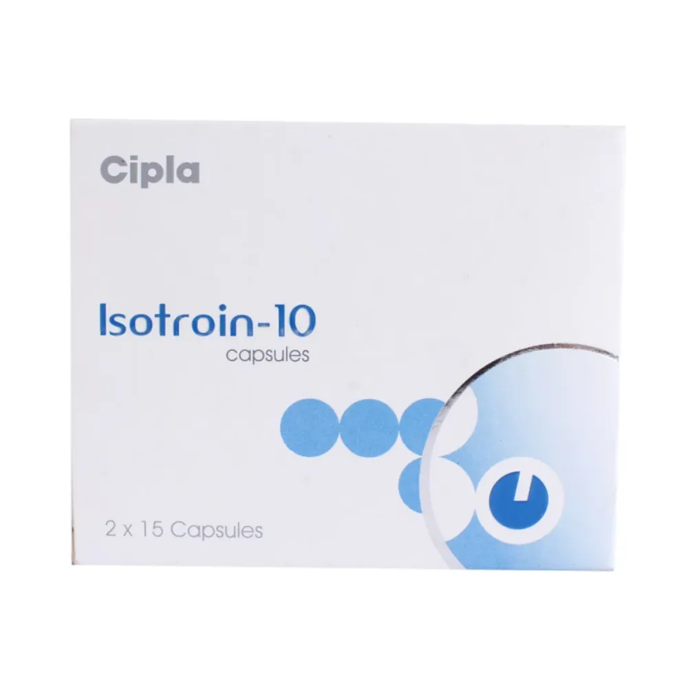 Isotroin 10 mg Capsule belongs to a group of medicines called retinoids (vitamin A derivative)-RX Supply