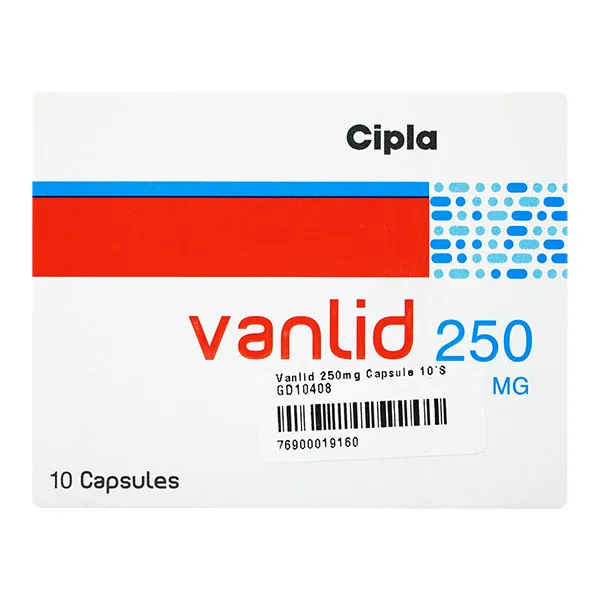 VANLID 250 MG (VANCOMYCIN) is an antibiotic used to treat a wide range of bacterial infections
