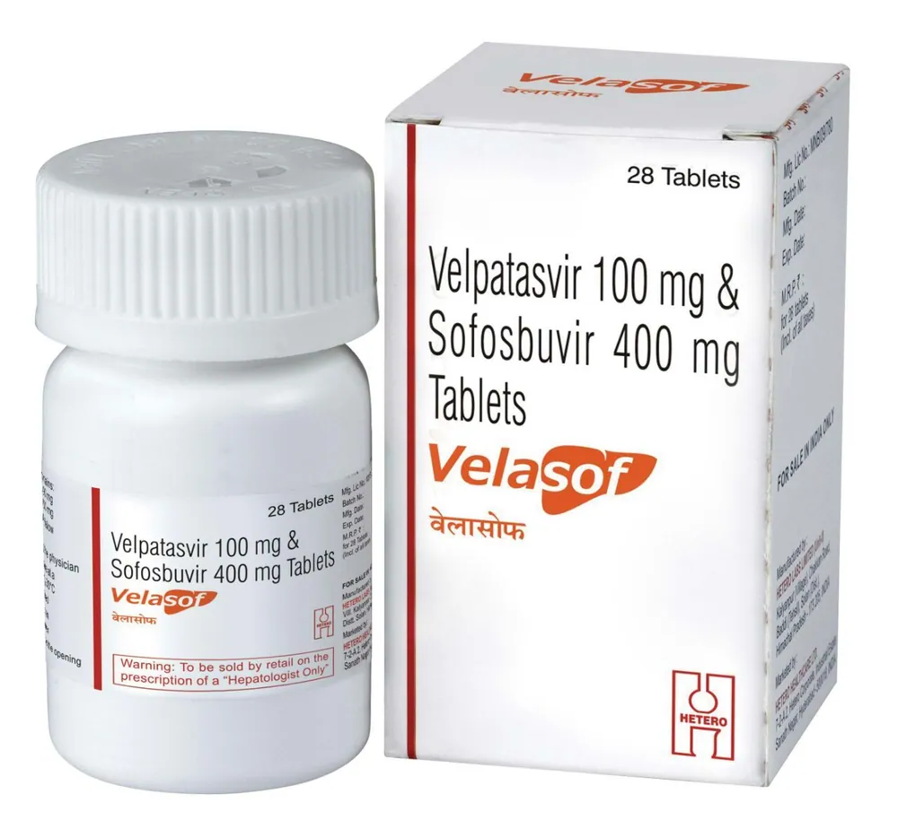 Velasof 400 mg/100 mg (Sofosbuvir/Velpatasvir) contains the active components Sofosbuvir | RX Supply