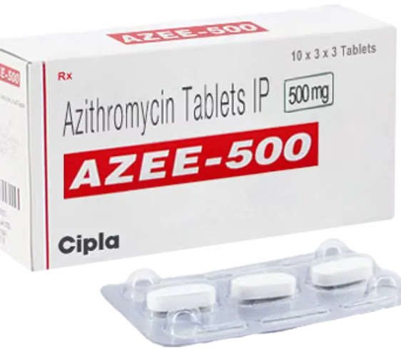 AZEE 500MG (Azithromycine) are a prescription medication used to treat a variety of bacterial-RX Supply