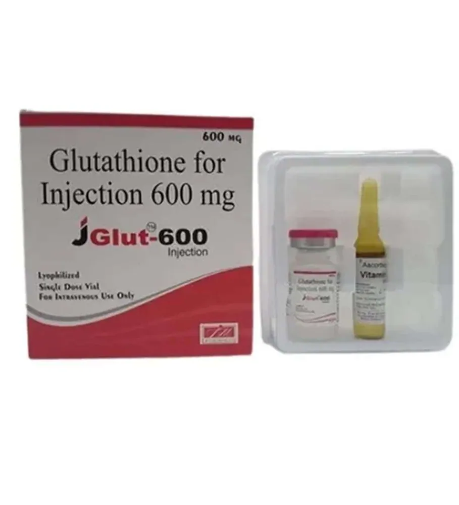 JGlut 600 mg Injection (Glutathione) is a medicine used in the treatment of liver disease-RX Supply