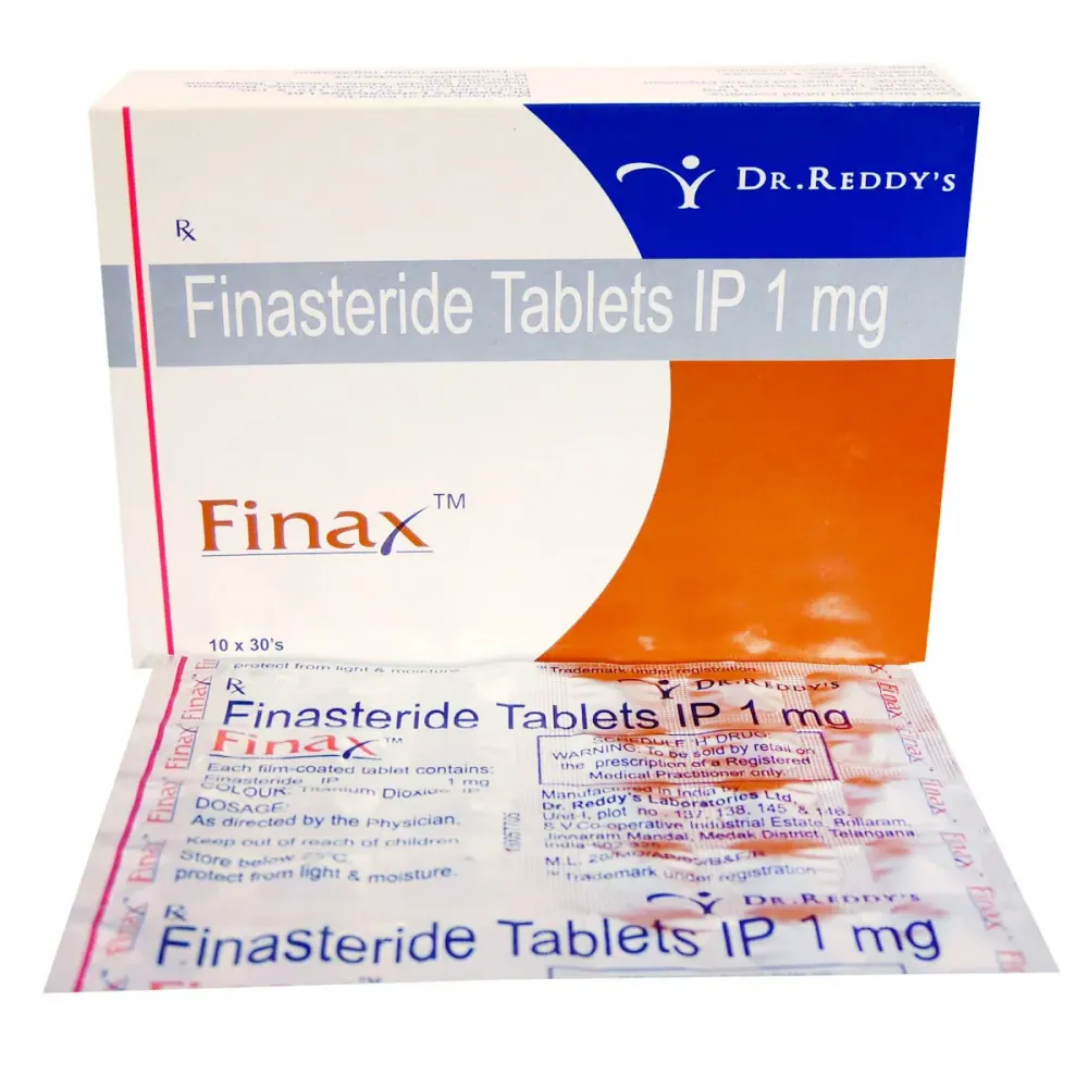 Finax (Finasteride) is used to treat hair loss in men. It is used to increase hair growth | RX Supply