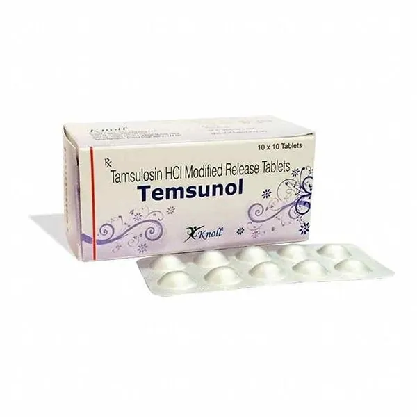 Temsunol F 0.4mg/5mg Tablet is a combination of two medicines that work in different ways-RX Supply