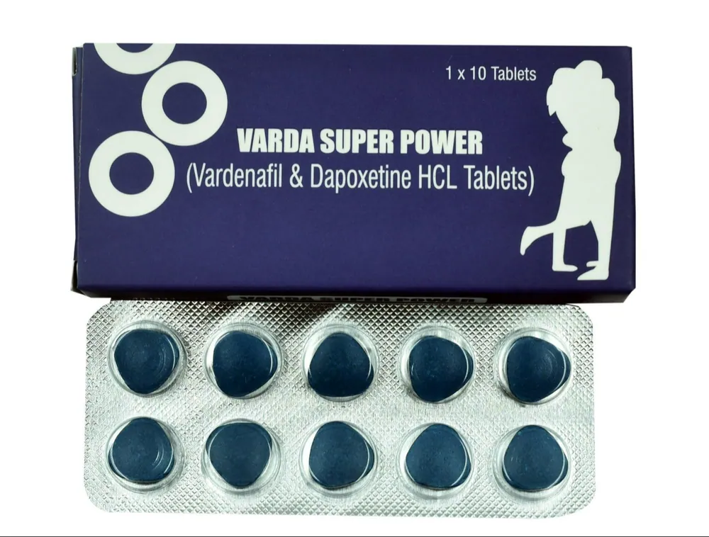 Varda Super Power (Vardenafil/Dapoxetine) is an approved medicine in the United States | RX Supply