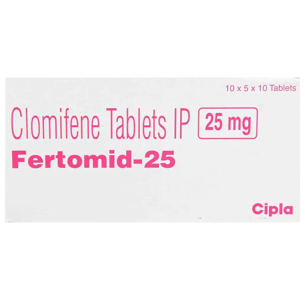 Fertomid 25 mg (Clomiphene) is a medicine used to treat male and female infertility. | RX Supply