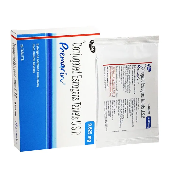 Premarin (Conjugated Estrogen) is a prescription medication used to treat symptoms of menopause such as hot flashes