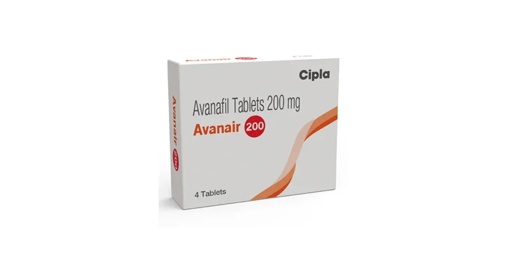 Avanair 200 mg Tablet is used to treat erectile dysfunction in men.-RX Supply
