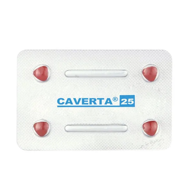 Caverta 25mg (Sildenafil Citrate)