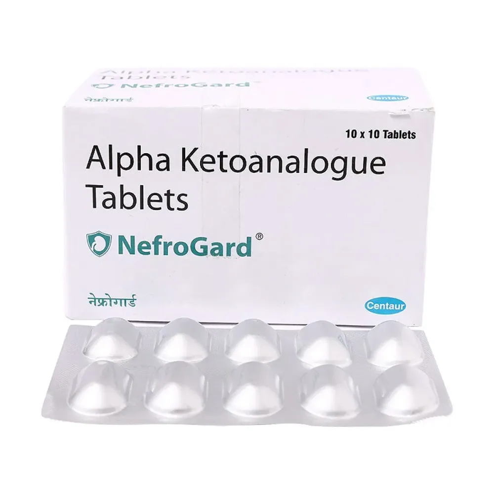 Nefrogard (Alpha Ketoanalogue) Tablet is a nutritional supplement used in the treatment-RX Supply