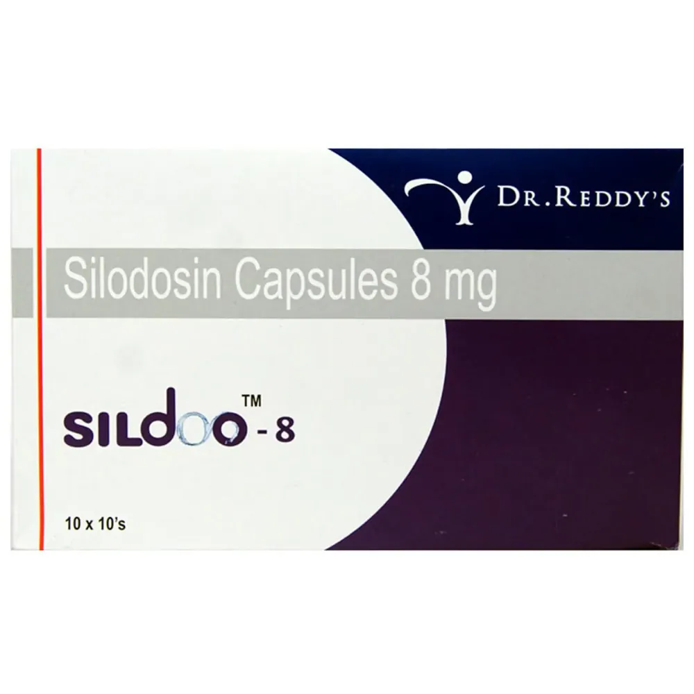 Sildoo 8 Capsule (Silodosin 8mg) is an alpha-adrenergic antagonist that is used-RX Supply