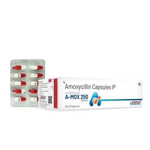 A-Mox 250mg (Amoxicillin) is used to treat bacterial infections in many different parts | RX Supply